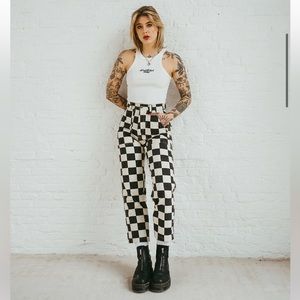 P&Co 304 Service Fatigue Pants - Checkerboard